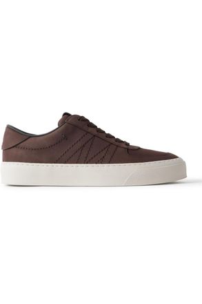 スニーカー MONCLER FW25 Moncler Sneakers Brown (K209A4M00330 M7208P20) Moncler: Brown Leather Sneakers now up to −33% | Stylight