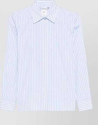Max Mara long sleeve striped shirt buttoned cuffs