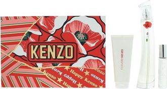 Kenzo Womens La Recolte Parisienne Eau de Parfum 75ml, 10ml + Body Lotion Gift Set - Pink - One Size