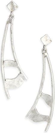 Karine Sultan Openwork Drop Earrings in Silver at Nordstrom Rack