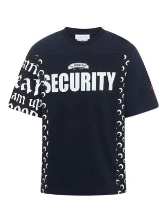 Marine Serre Regenerated graphic T-shirt - Black