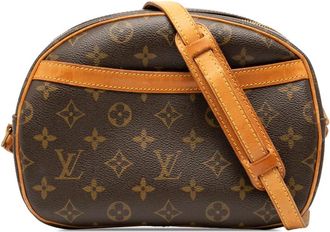 Louis Vuitton Borsa a tracolla Blois con monogramma 2002 - Marrone