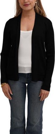 Cyrus Pointelle Cardigan in Black at Nordstrom Rack, Size X-Large