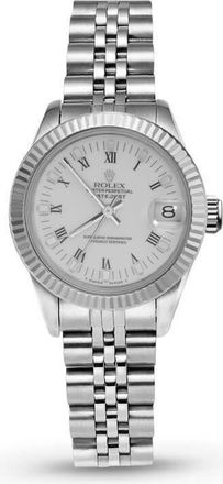 Rolex Pre-owned Rolex Datejust Automatic White Dial Ladies Watch 68274 WRJ