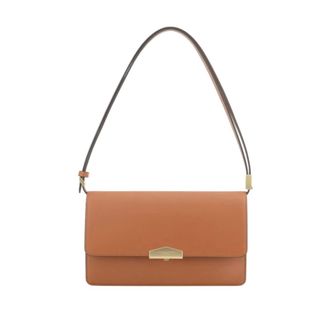 Pourchet Tassen, Dames, Bruin, ONE Size, Leer, Anjou Grand