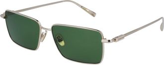 Ferragamo Gold Metal Mens Sunglasses