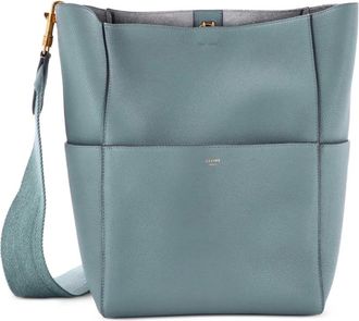 Celine Sangle Seau Bag Calfskin Large shoulder bag - Blauw