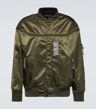 COMME des GARCONS HOMME PLUS 1989AW - Fake leather bomber jacket