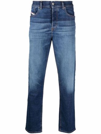 Diesel D-Fining tapered jeans - men - Cotton/Spandex/Elastane - 32/32 - Blue