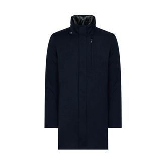 Duno Blake Mio Coat - Heren - Mantel - Blauw - XL - Wol - Jassen