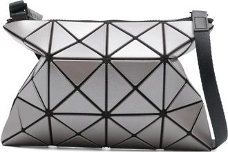 Bao Bao Issey Miyake Lucent messengertas met metallic-effect - Zilver