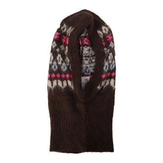 MC2 Saint Barth Warm Gebreide Bivakmuts - Dames - Hoeden - Veelkleurig - ONE Size - Wol - Accessoires