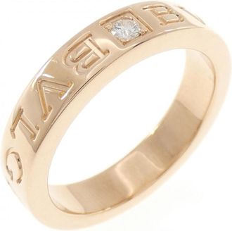Bulgari Pink Gold (18K) Band Ring (Pre-Owned)