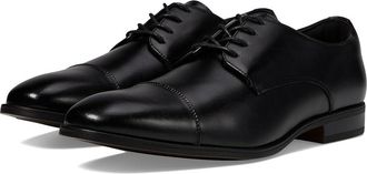 Stacy Adams Lawson Cap Toe Oxford Mens Lace Up Wing Tip Shoes Black : 10.5 W, Synthetic