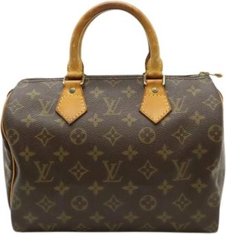 Louis Vuitton Pre-owned Vintage Monogram Handtas - Dames - Vintage Handtas - Bruin - ONE Size - Vintage
