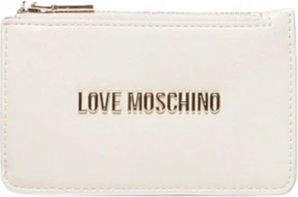 Love Moschino Accessoires, Dames, Wit, ONE Size, Clutches
