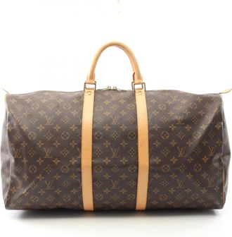 Louis Vuitton Brown Monogram Monogram Boston Bag (Pre-Owned)