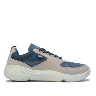 Lacoste Womens Wildcard Trainers in Dark Blue Leather - Size UK 5