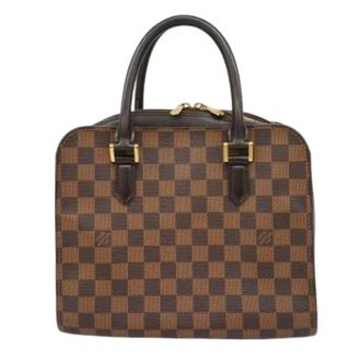 Louis Vuitton Pre-owned Handbags, female, Brown, Size: ONE SIZE Pre-owned Triana Handbag