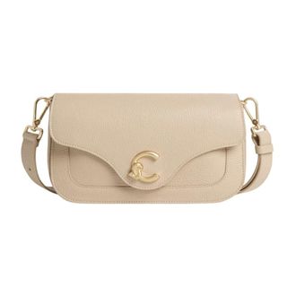 Coccinelle Shoulder Bags, female, Beige, Size: ONE SIZE C-Me Shoulder Bag