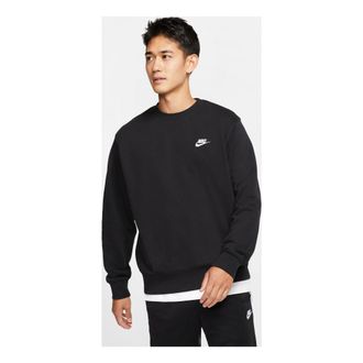 Nike AS Mens Nike Sportswear Club CRW FT Black BV2667-010