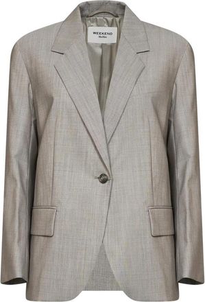 Max Mara Blazers - Dames - Blazers - Beige - S - Jassen