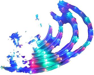 OEM Guirnalda De Luces Led, Resistente Al Agua Para Uso Exterior, Opci&oacute;n Multicolor, Multicolor-c, 13 M