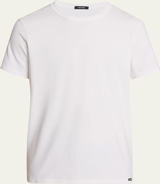 Tom Ford Mens Solid Stretch Jersey T-Shirt