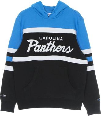 Mitchell & Ness Capuchon - Heren - Hoodies - Blauw - S - Hoodies & sweatvesten