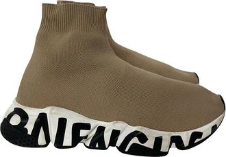 Balenciaga Womens Polyester Speed Sneaker (Authentic Pre-Loved)