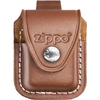 OEM Estuche Zippo Marr&oacute;n Con Presilla Para Encendedor Accesorios 60001216