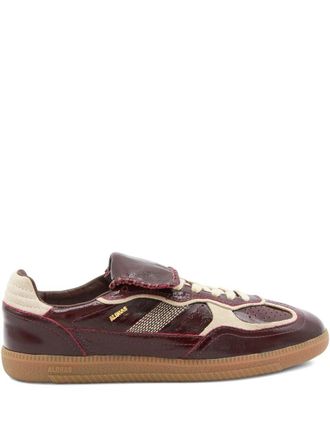 Alohas Tb.490 Club Patent Deep Burgundy Leather Sneakers