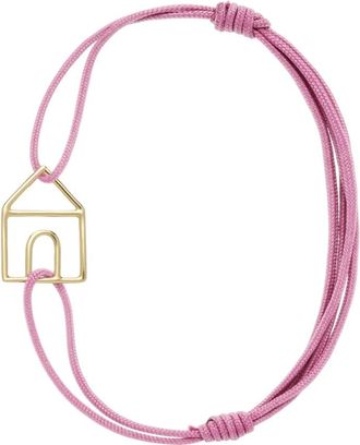 Aliita Aliita, Accessoires, Dames, Roze, ONE Size, Katoen, Casita Pura Cord Bracelet