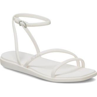 Crocs Miami Ankle Strap Sandal in Chalk at Nordstrom, Size 10