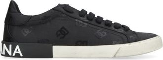 Dolce & Gabbana Black Logo Sneakers