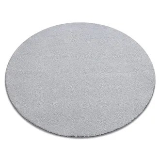 RugsX RugsX Round Rug in Grey | Size: 170 cm diameter