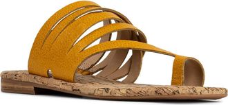 Donald J Pliner Hazie Toe Loop Sandal in Sungold at Nordstrom, Size 9.5