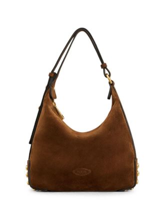 Tod's Tods Metalen stippen mini lederen schoudertas