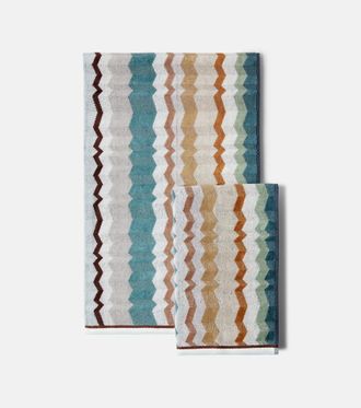 Missoni Eva set of 2 cotton terry towels