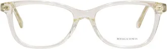Bottega Veneta BV1028O004 Square Full-Rim Eyeglasses - Beige