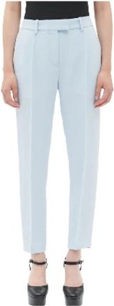 Barbara Bui Broeken - Dames - Chinos - Blauw - S - Leer - Broeken