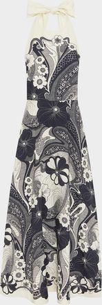 Alemais Mickey Halter Midi Dress