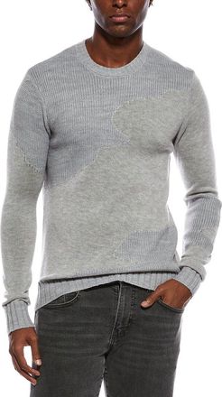 John Varvatos Rector Wool-Blend Crewneck Sweater