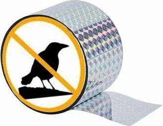 OEM Cinta Reflectante Disuasoria Para Aves, 106 M X 5 Cm. Cinta Reflectante Para El Control De Plagas Que Repele A Las Aves En El Jard&iacute;n