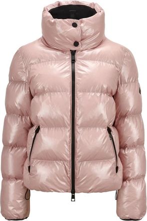 Milestone Korte Gewatteerde Jas - Dames - Winterjassen - Roze - M - Leer - Jassen