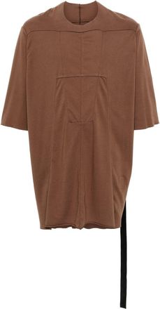 Rick Owens T-shirt Luxor - Marrone