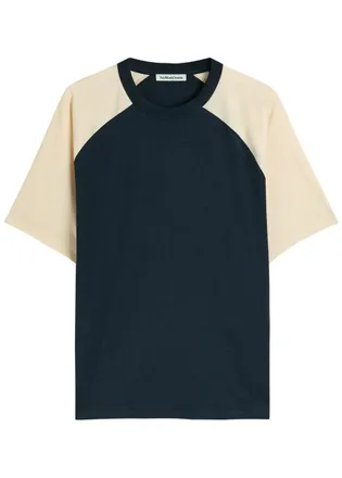 Ymc You Must Create Ymc Colour-block Woven T-shirt - Navy - XS