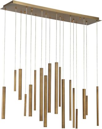 Eurofase Lighting Santana 18-Light 42In Multi Drop Chandelier