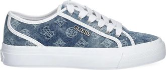 Guess Co Jelexa sneakers - women - Polyurethane/Cotton/Polyester/Rubber - 36 - Blue
