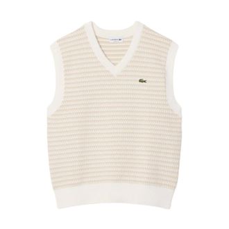 Lacoste Hombre, Jerseys, Blanco, Talla: L